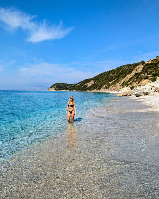 Lukova Beach in Saranda -Albania