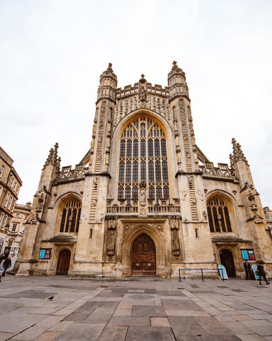 The stunning Bath Abbey