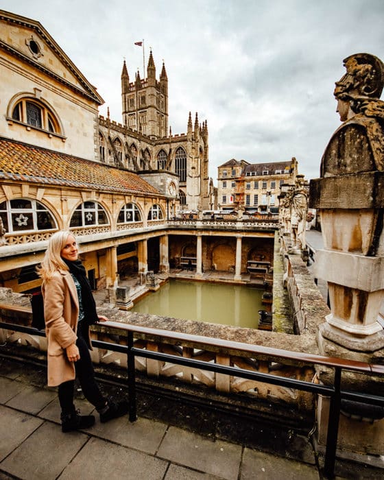 Exploring the incredible Roman Baths on a London to Bath Day Trip