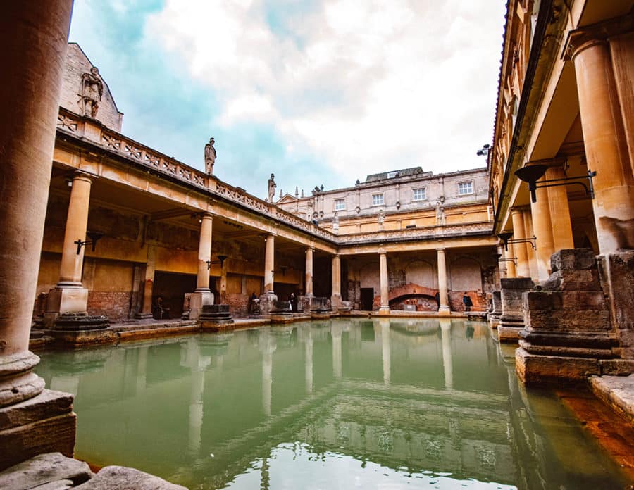 The Roman Baths, England
