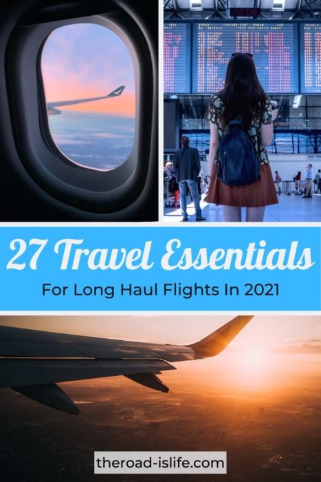 28 Travel Essentials for Long Haul Flights in 2021