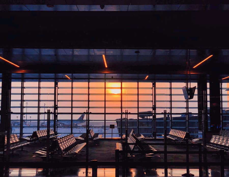 Essential items for long flights