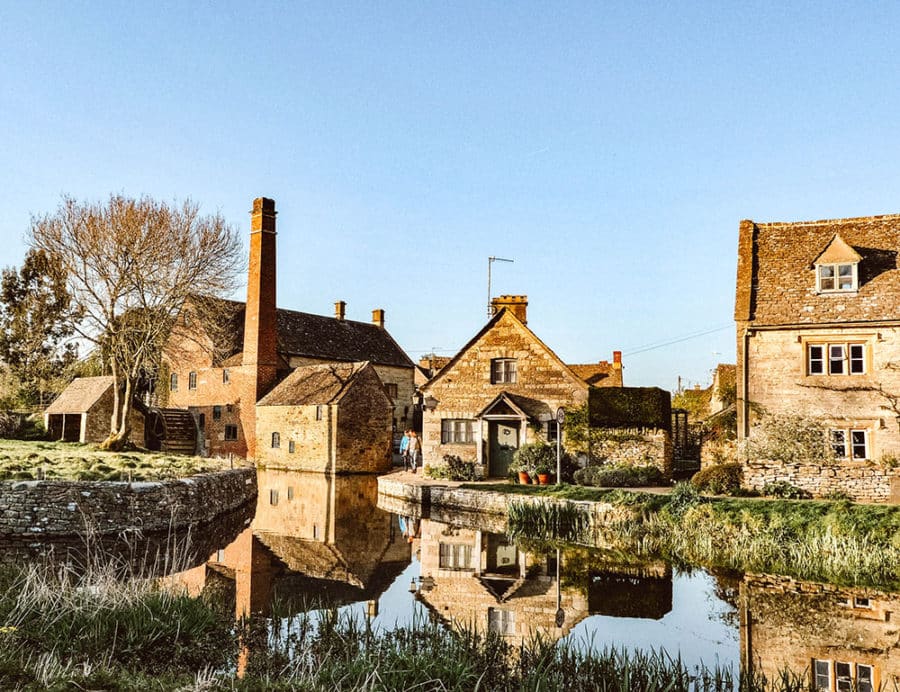 The lovely village of Lower Slaughter, Gloucestershire
