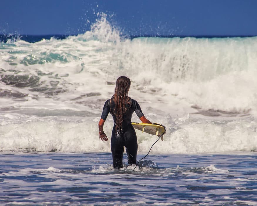 Surfing in Hawaii is a bucket list activity