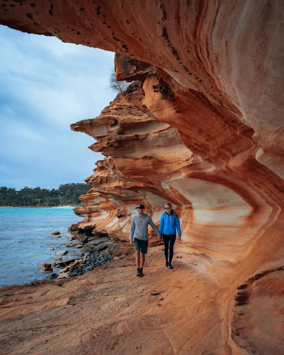 Painted Cliffs - Maria Island Day Trip