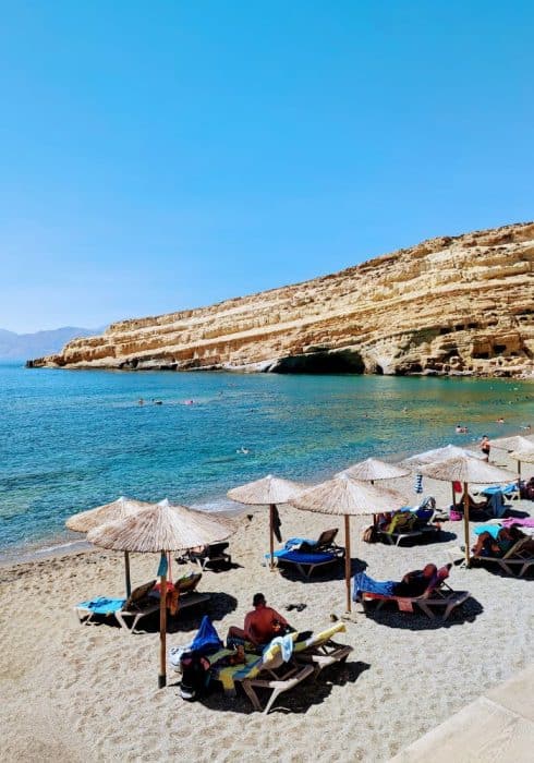 Matala Beach, Crete