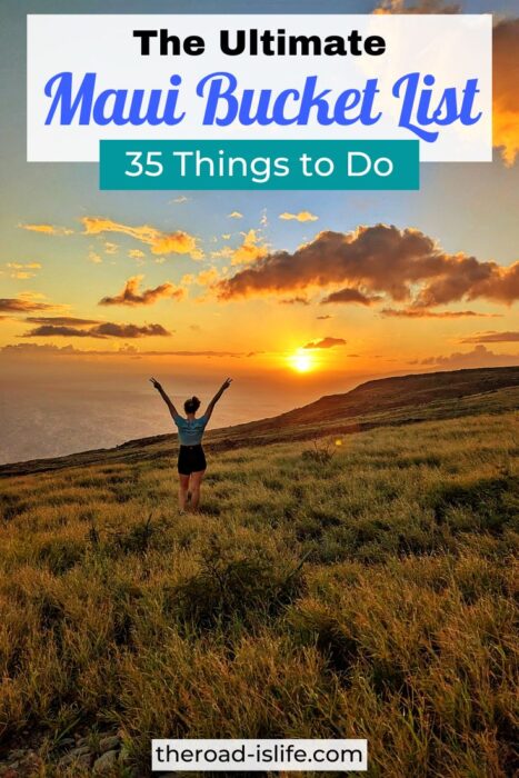 The Ultimate Maui Bucket List - 35 Iconic Maui Activities
