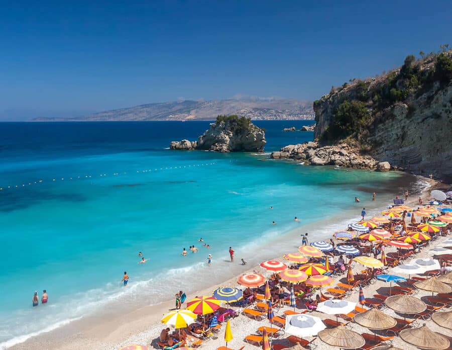 Best Beaches in Saranda - Mirror Beach