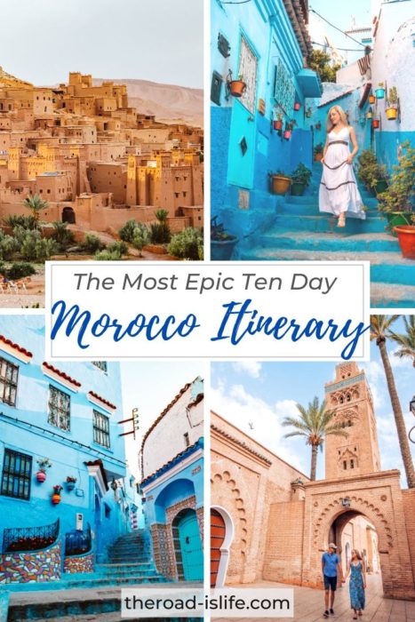 See the very best of Morocco by following this epic 10 day Morocco itinerary!