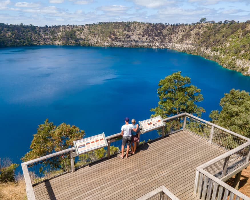 weekend getaways from adelaide - mount gambier
