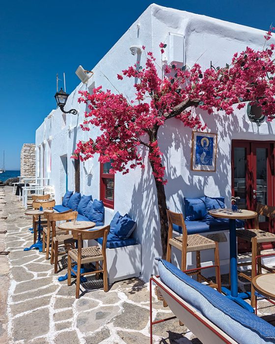 Naoussa restaurants, Paros