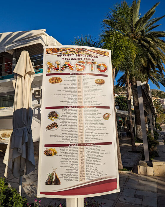 Fast Food - Pizza Nasto, Saranda