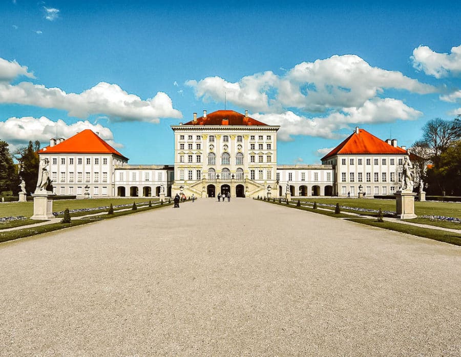 The stunning Nymphenburg Palace