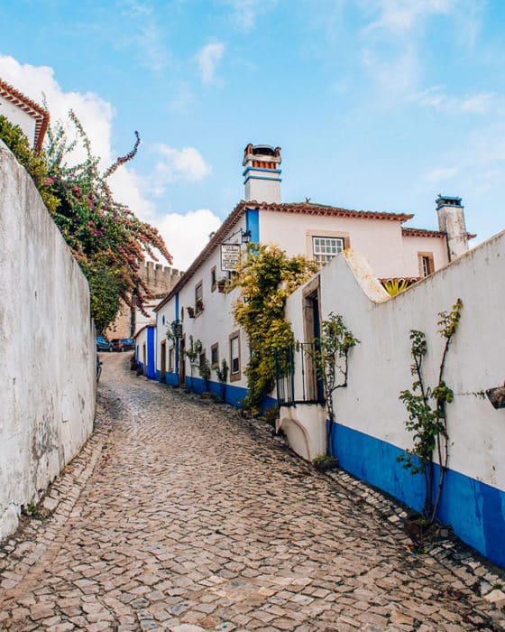 Explore the quaint backstreets of Obidos on this epic Portugal Itinerary