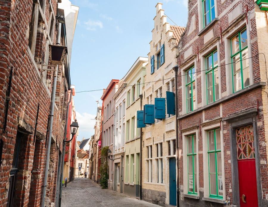 Patershol Ghent, Belgium