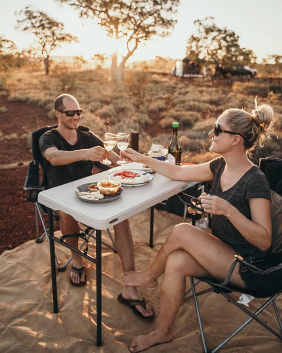 Camping at Karijini National Park