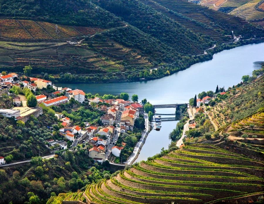 Exploring the vineyards of Pinhao in the Douro Valley