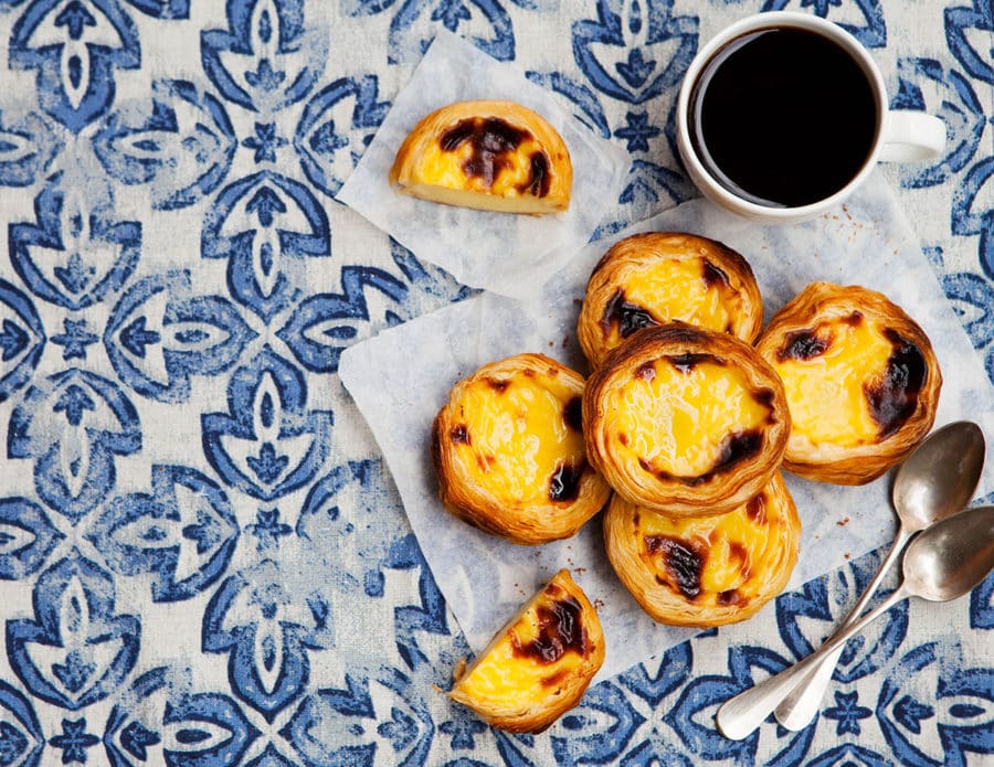 Pastel de Nata - a traditional Portuguese egg tart