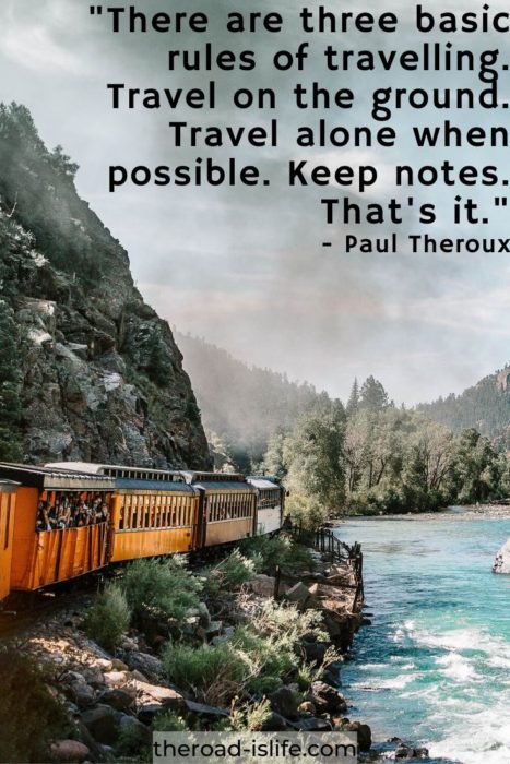 the best paul theroux quotes