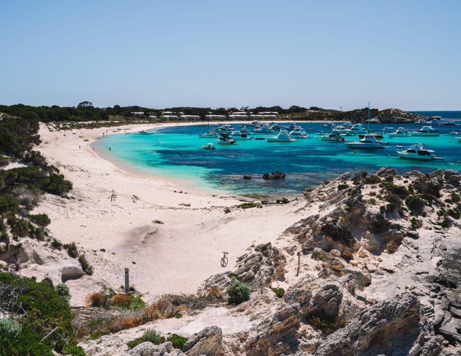 Discovering the beautiful beaches of Rottnest Island