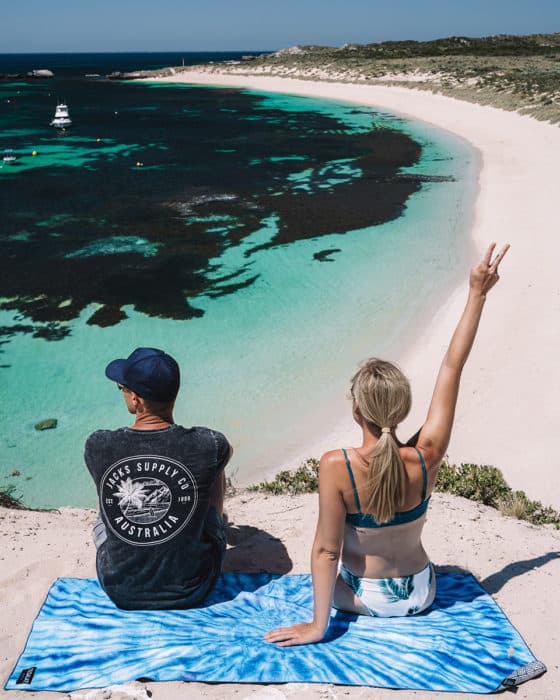 Exploring the beautiful bays of Rottnest