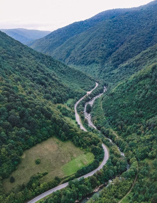 Driving from Sarajevo to Mostar