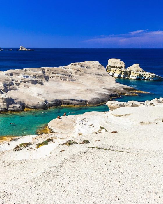 Sarakiniko Beach, Milos