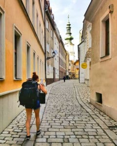 Wandering the streets of Bratislava