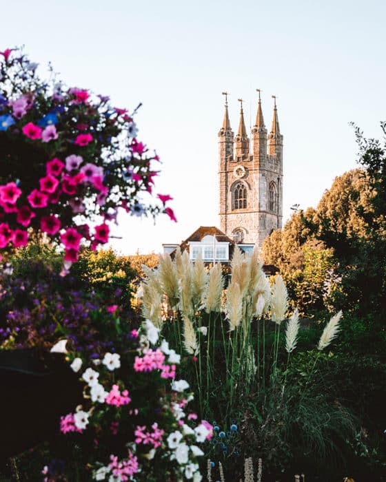 Beautiful view of St. Marys Church Ashford
