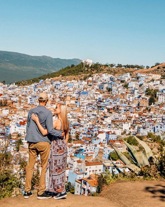Hiking up to the Spanish Mosque