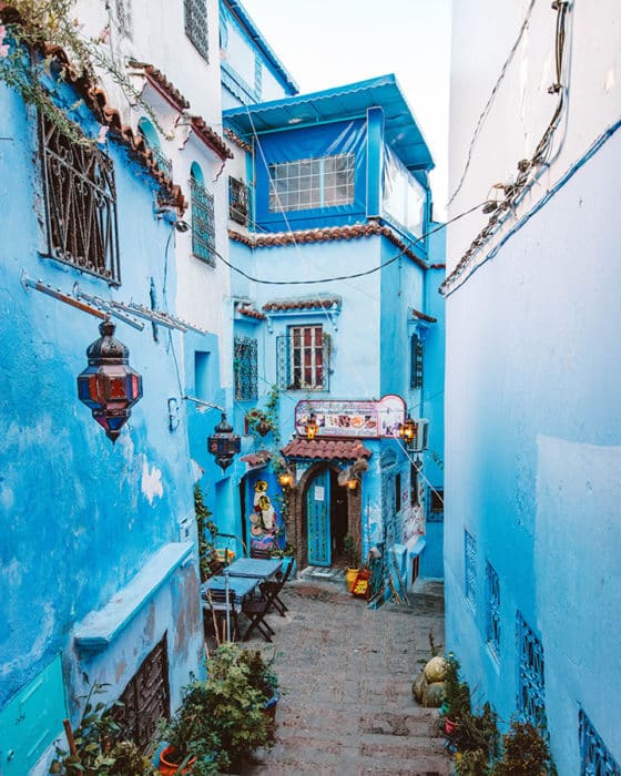 Restaurant in Chefchaouen