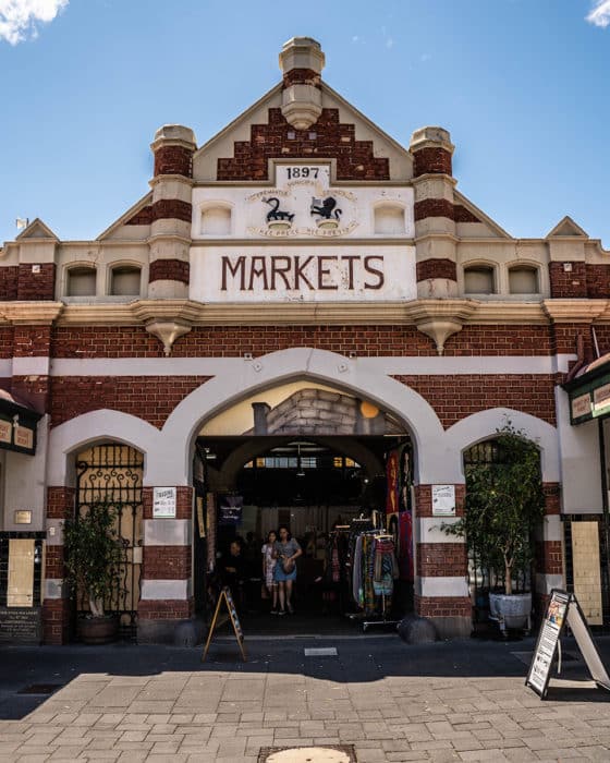 Best thing to do in Fremantle, visit the Fremantle Markets