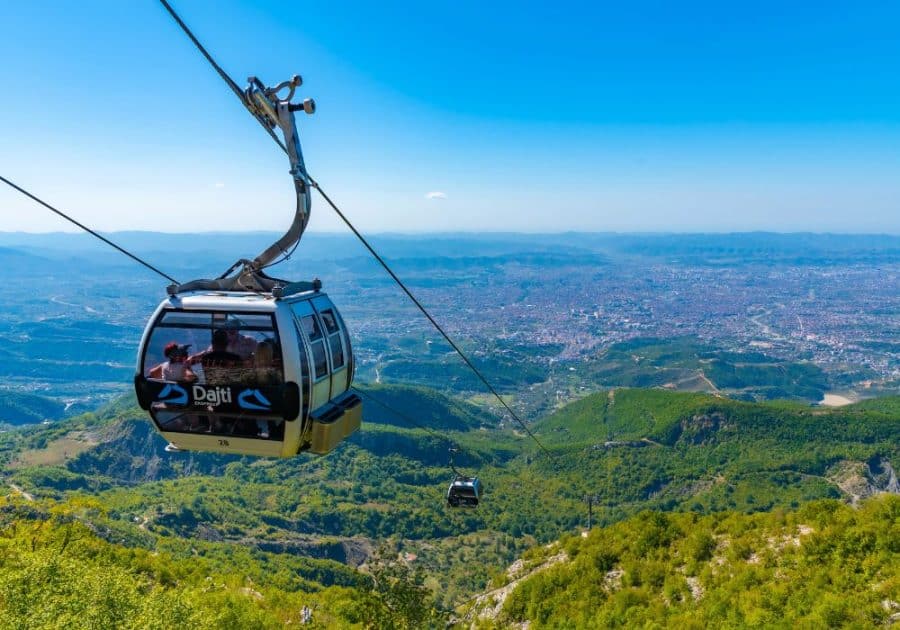 Take the Dajti Cable Car on a day trip from Tirana