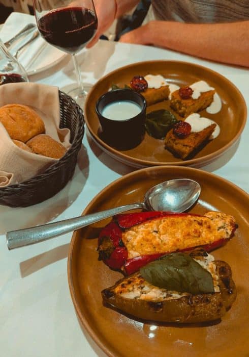 Eat a traditional Albanian meal in Tirana