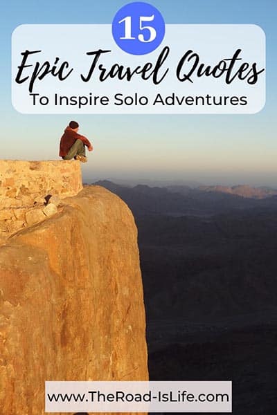 Epic Travel Quotes for Solo Travellers