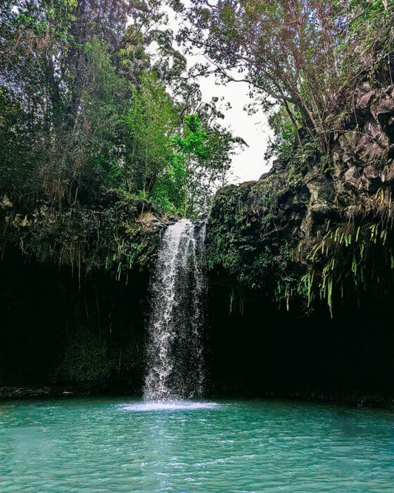 Caveman Falls, Maui, Hawaii