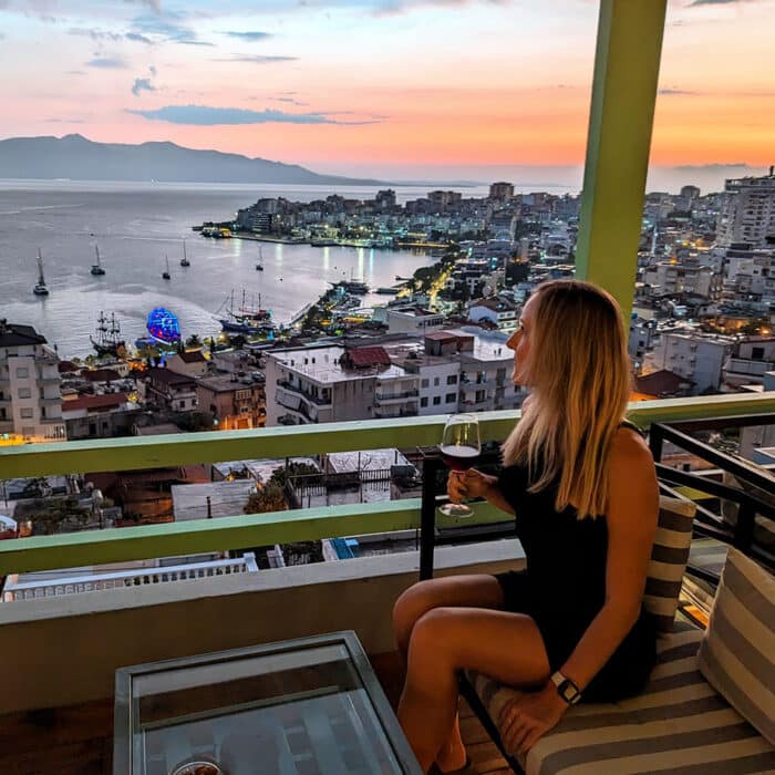 View Bar Terrace - Best Happy Hour Bar in Saranda