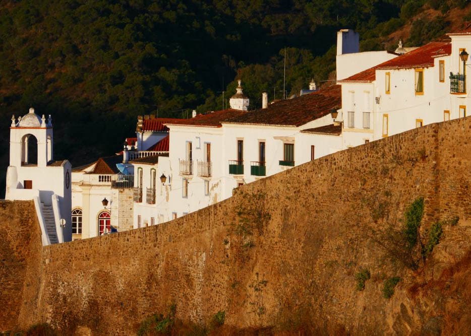 The lovely walled village of Mértola, Portugal