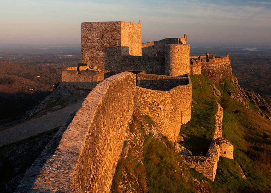 A beautiful view of Marvao Castle
