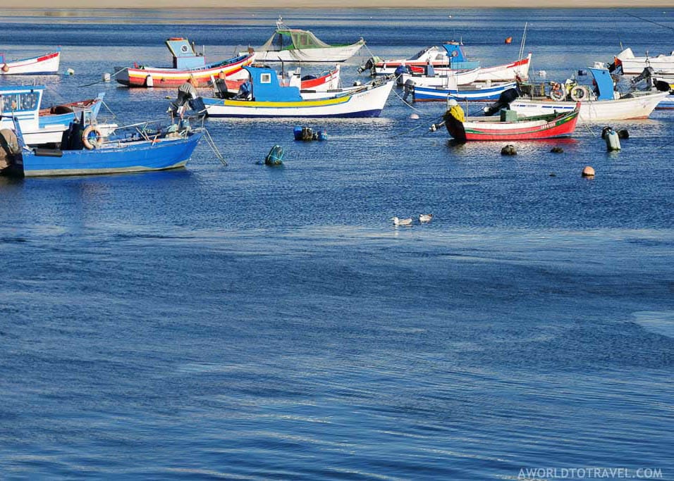 The Sines marina, Portugal