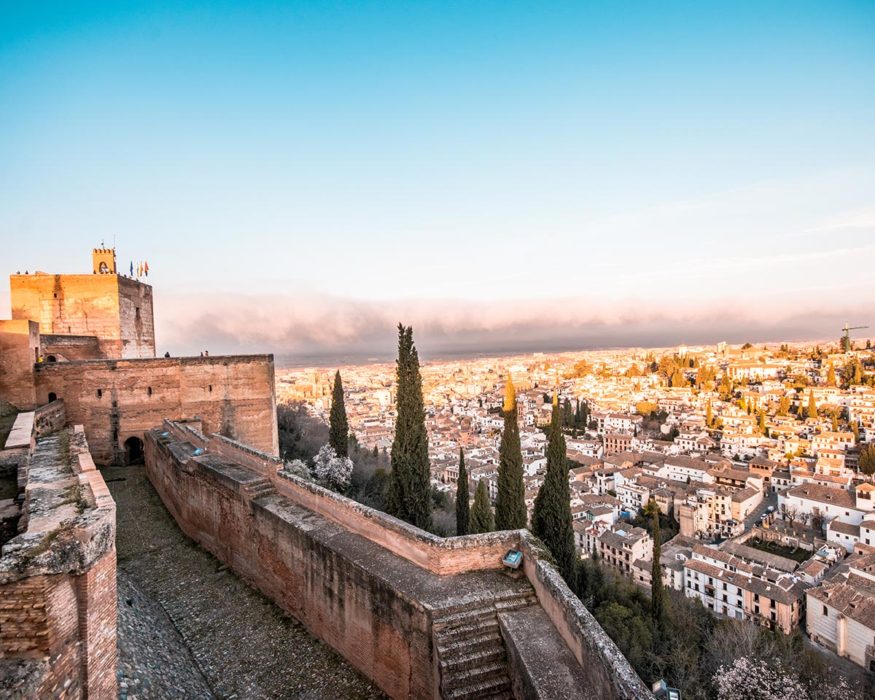 The view from the Alcazaba