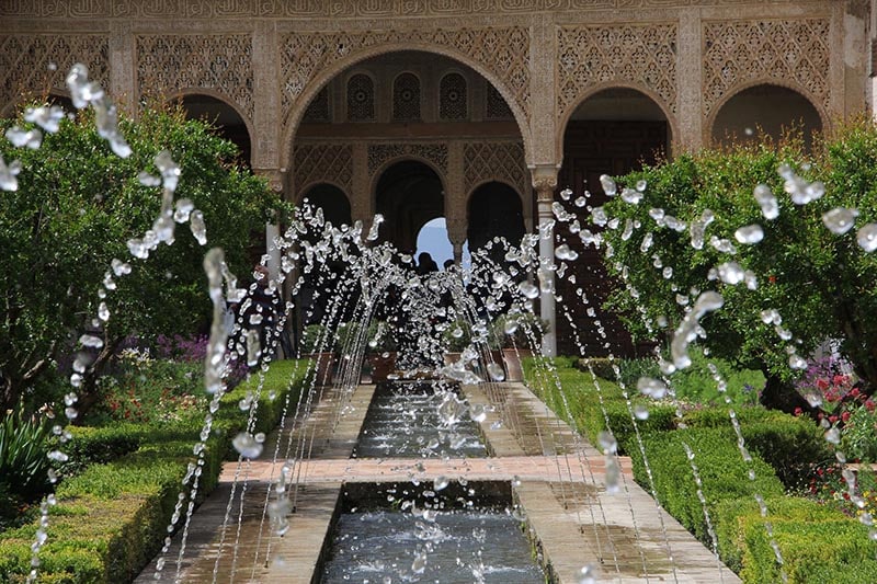 Generalife Gardens at the Alhambra