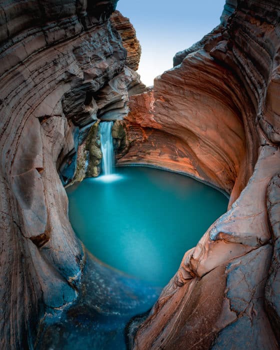 Hamersley Gorge - one of the most famous natural landmark of Western Australia