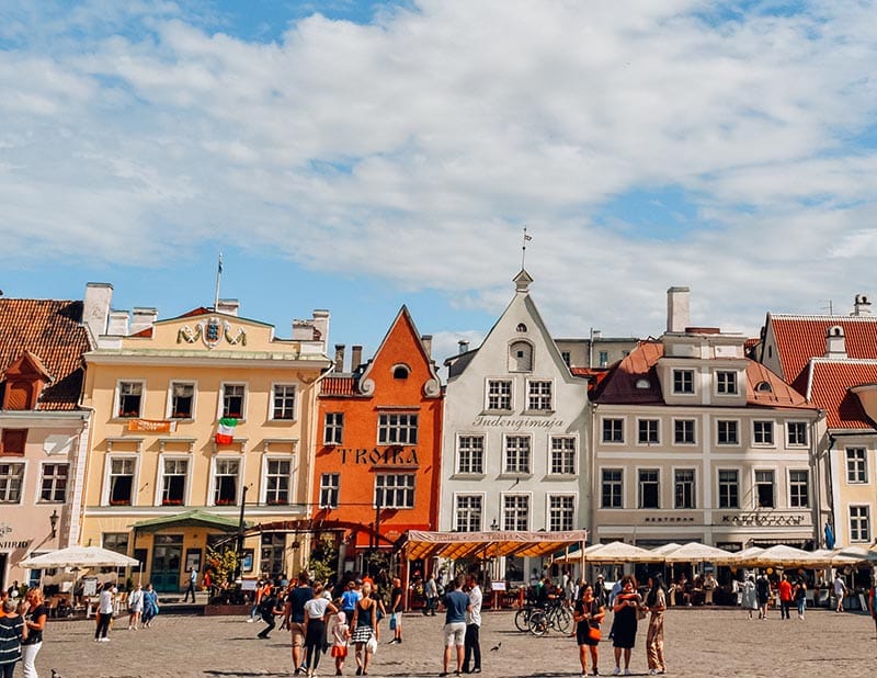 Town Hall Square, Tallinn Estonia